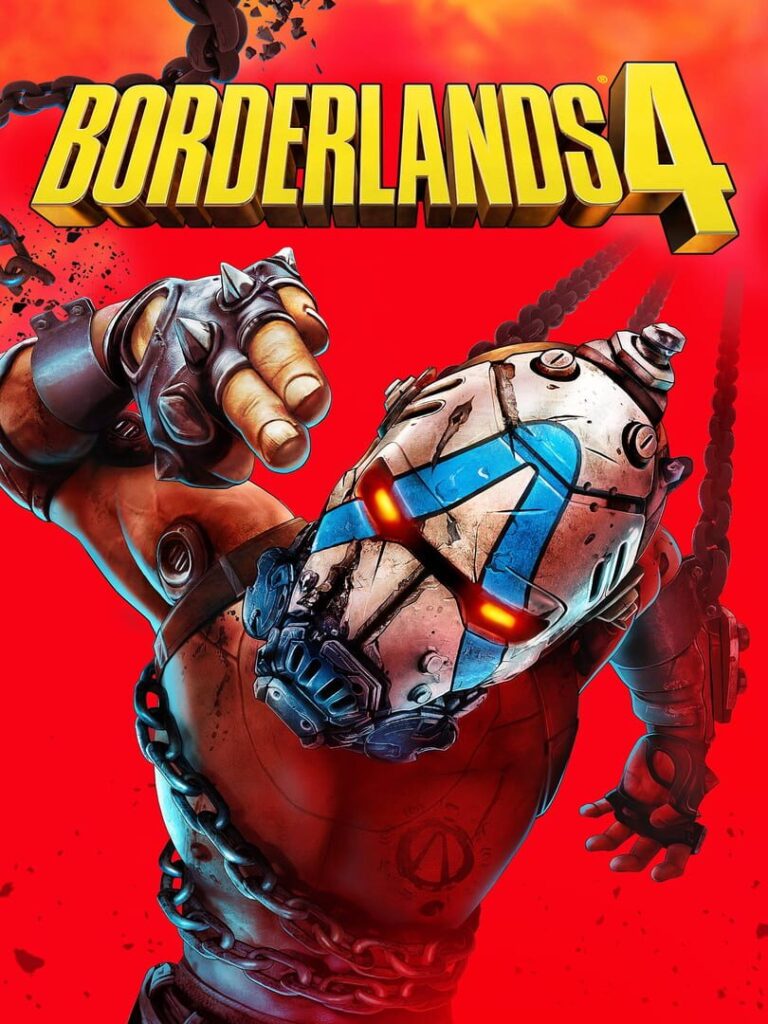 Borderlands 4 cover art — PS5, Xbox Series X|S, PC