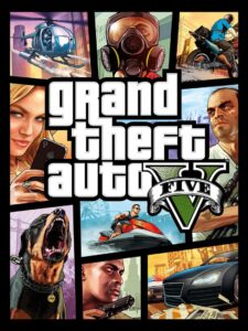 Grand Theft Auto V key art