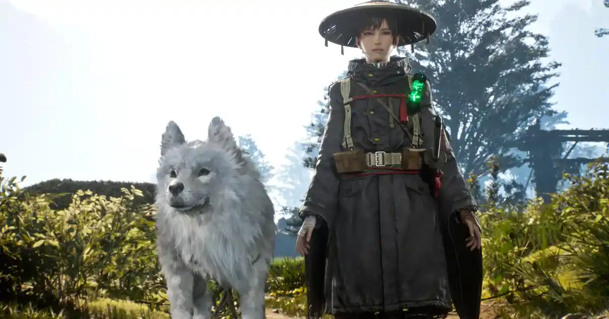 Emma the Sealer and her dog companion Koo