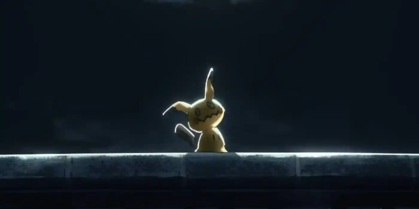 Mimikyu in the Pokémon Wild Card teaser